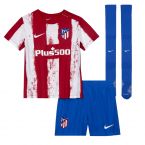 2021-2022 Atletico Madrid Little Boys Home Shirt