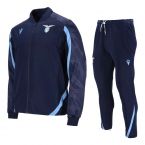 2021-2022 Lazio Microfibre Tracksuit (Navy)