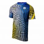 2021-2022 Chelsea Dry Pre-Match Training Shirt (Blue)