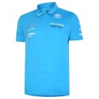2022 Williams Racing Media Polo Shirt (Blue)