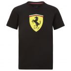 2022 Ferrari Fanwear Large Shield Tee (Black)