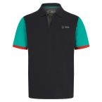 2022 Mercedes FW Colour Black Polo Shirt (Black)