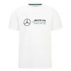 2022 Mercedes Large Logo Tee (White)