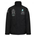 2022 Mercedes Team Rain Jacket (Black)