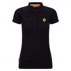 2022 Ferrari Scuderia Classic Polo Black - Womens