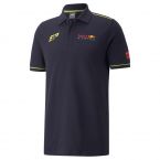 2022 Red Bull Sergio Perez Logo Polo - Night Sky