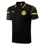 2022-2023 Borussia Dortmund Casuals Polo Shirt (Black)