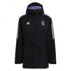 2022-2023 Real Madrid Stadium Parka (Black)