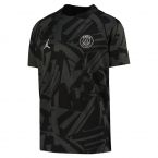 2022-2023 PSG Pre-Match Training Shirt (Black) - Kids