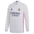 2020-2021 Real Madrid Long Sleeve Home Shirt
