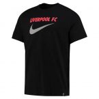 2022-2023 Liverpool Swoosh Tee (Black)