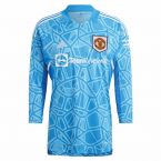 2022-2023 Man Utd Home Goalkeeper Shirt (Blue)