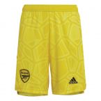 2022-2023 Arsenal Home Goalkeeper Shorts (Yellow)