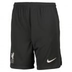 2022-2023 Liverpool Goalkeeper Shorts (Black) - Kids