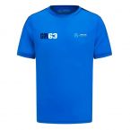 2023 Mercedes George Russell Sports Tee (Blue)