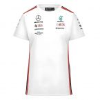 2023 Mercedes-AMG Team Driver Tee (White) - Ladies