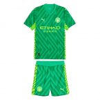 2023-2024 Man City Goalkeeper Mini Kit (Green)