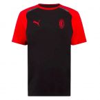 2023-2024 AC Milan Casuals Tee (Black)
