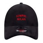 AC Milan Needle Cord Black 9FORTY Adjustable Cap