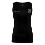2023-2024 Scotland Rugby Training Singlet (Black) - Ladies