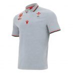 Wales RWC 2023 Cotton Polo Shirt (Grey)