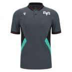 2023-2024 Ospreys Rugby Travel Fit Polo Shirt (Grey)