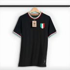 Italy Gli Azzurri Retro Football Shirt (Black)