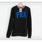 France Retro Football Sweatshirt (Black)
