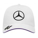 2024 Lewis Hamilton Mercedes Team Trucker Cap (White)