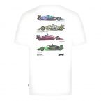 2024 Formula 1 F1 FW Car Graphic T-Shirt (White)