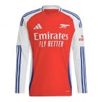 2024-2025 Arsenal Long Sleeve Home Shirt (Adams 6)