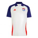 2024-2025 Olympique Lyon Polo Shirt (White)