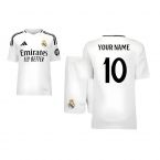 2024-2025 Real Madrid Home Youth Kit (Your Name)