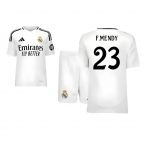 2024-2025 Real Madrid Home Youth Kit (F.Mendy 23)
