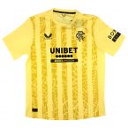 2024-2025 Rangers Third Goalkeeper Shirt (Yellow)