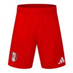 2024-2025 Fulham Away Shorts (Red)