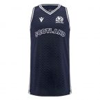 2024-2025 Scotland Rugby Basketball Singlet (Navy) - Kids