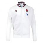 2024-2025 England Rugby Anthem Jacket O2 (White) - Kids