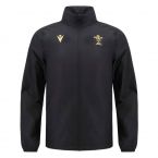 2024-2025 Wales Rugby Waterproof Mesh Jacket (Black)