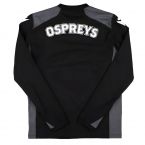 2024-2025 Ospreys Rugby Training Sweatshirt (Black)