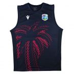 2025 West Indies Cricket Sleeveless Training Jersey (Navy)