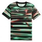 2025-2026 Portugal Prematch SS Jersey (Black)