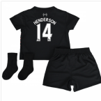2016-17 Liverpool Away Baby Kit (Henderson 14)