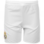 2015-2016 Real Madrid Adidas Home Shorts (White) - Kids
