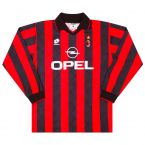 AC Milan 1995 Home Long-Sleeved Shirt ((Very Good) L) ((Very Good) L)