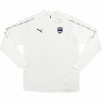 2018-2019 Bordeaux Puma Half Zip Training Top (White)