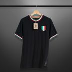 Vintage Italy Gli Azzurri Black Soccer Jersey