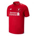 2018-2019 Liverpool New Balance 6 Times Home Football Shirt (Kids)