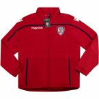 2018-2019 Cagliari Macron Windbreaker Jacket (Red)