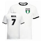 Ahmed Musa Nigeria Ringer Tee (white-black)